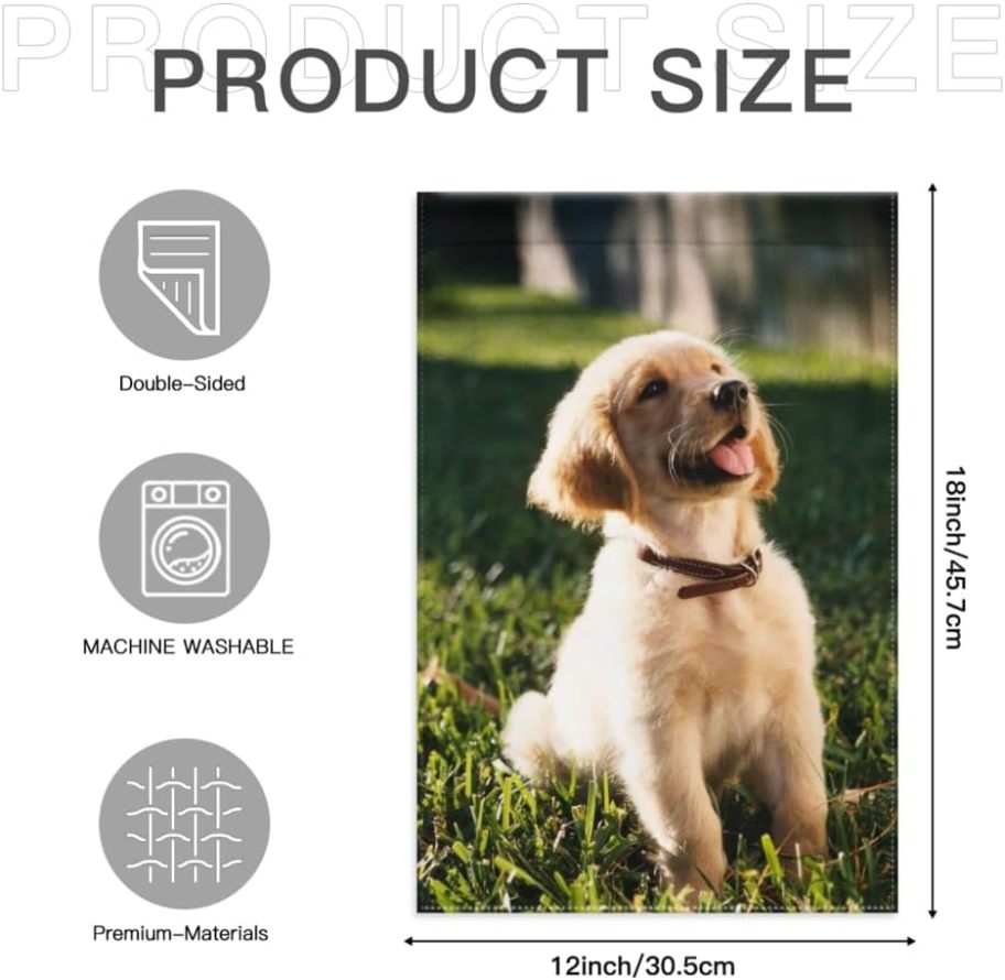 Custom Garden Flag,Personalized Garden Flag for Outside,Personalized Yard Flags Decor with Photo Text (12