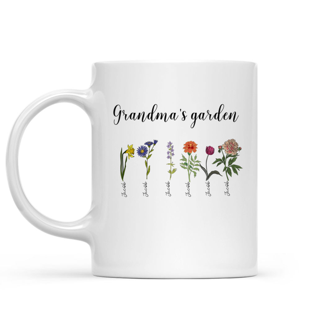 Personalized Mug Mother's Day 2024 - Gardening - Grandma's garden